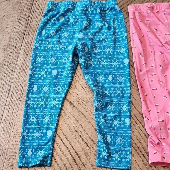 3T leggings Frozen and floral Leggings - Picture 8 of 10